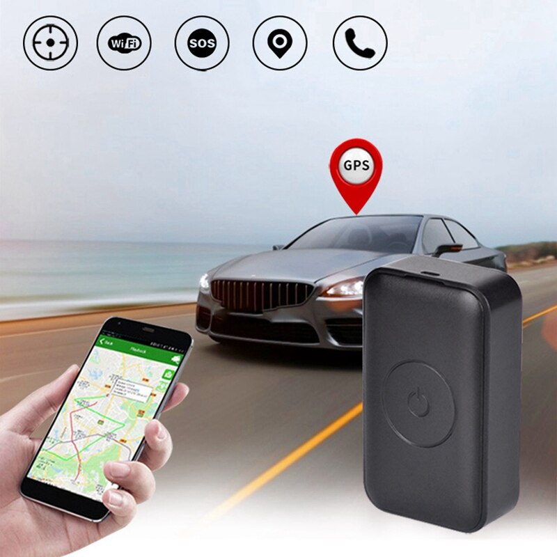 Mini localizador gps rastreador dispositivo magnético anti-perdido para os idosos criança animal de estimação moto carro