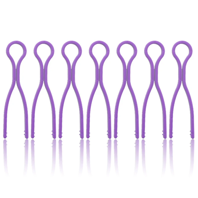 Clips de bobine de couture, 10/20/30 pièces, Clip à fil Long, support de rangement de bobine, organisateur de Clips de couture en plastique, accessoires de couture, outils: M / jaune clair