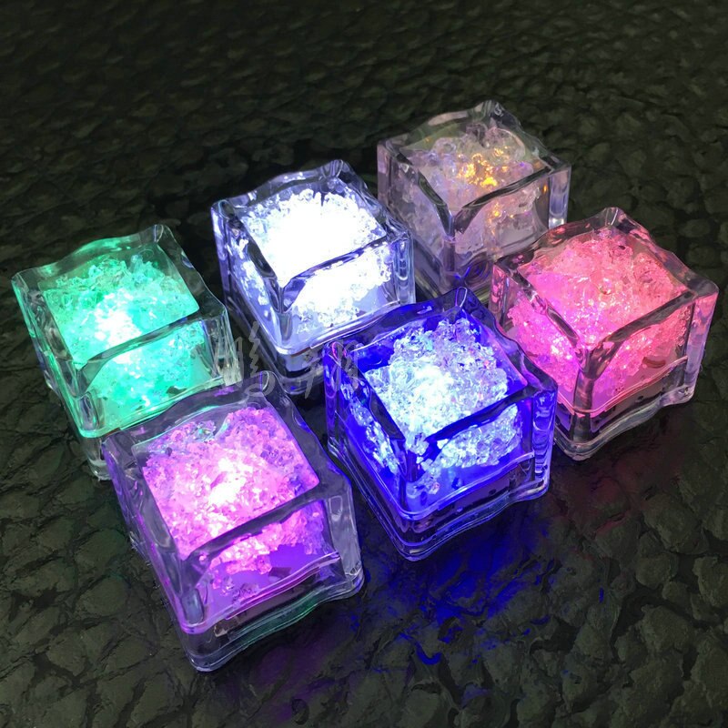 Bar KTV Lumineszenz Eis Block Einkommen Wasser, Dass Ist Licht LED Bunte Eis Block Gefühl Wasser Reagieren Zu Eis Block