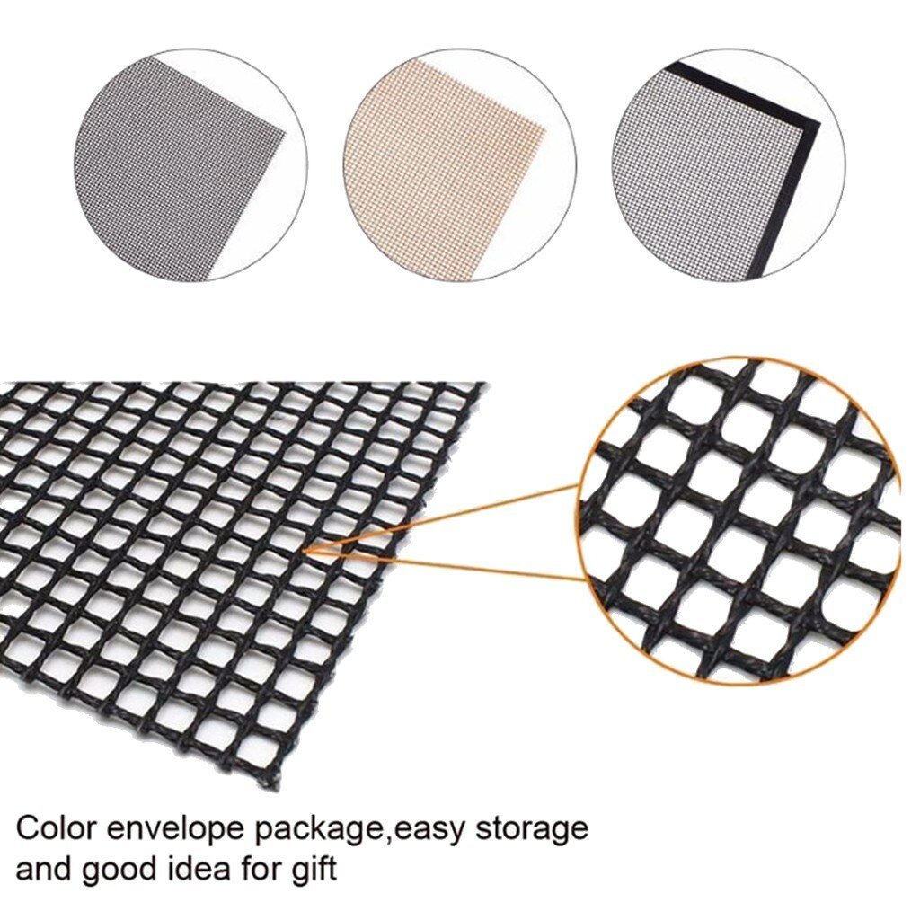 40*33cm BBQ Grill Mesh Outdoor High Temperature Nonstick Cooking Tools Fiber Barbecue Grill Mat Camping Picnics Supplies @C03