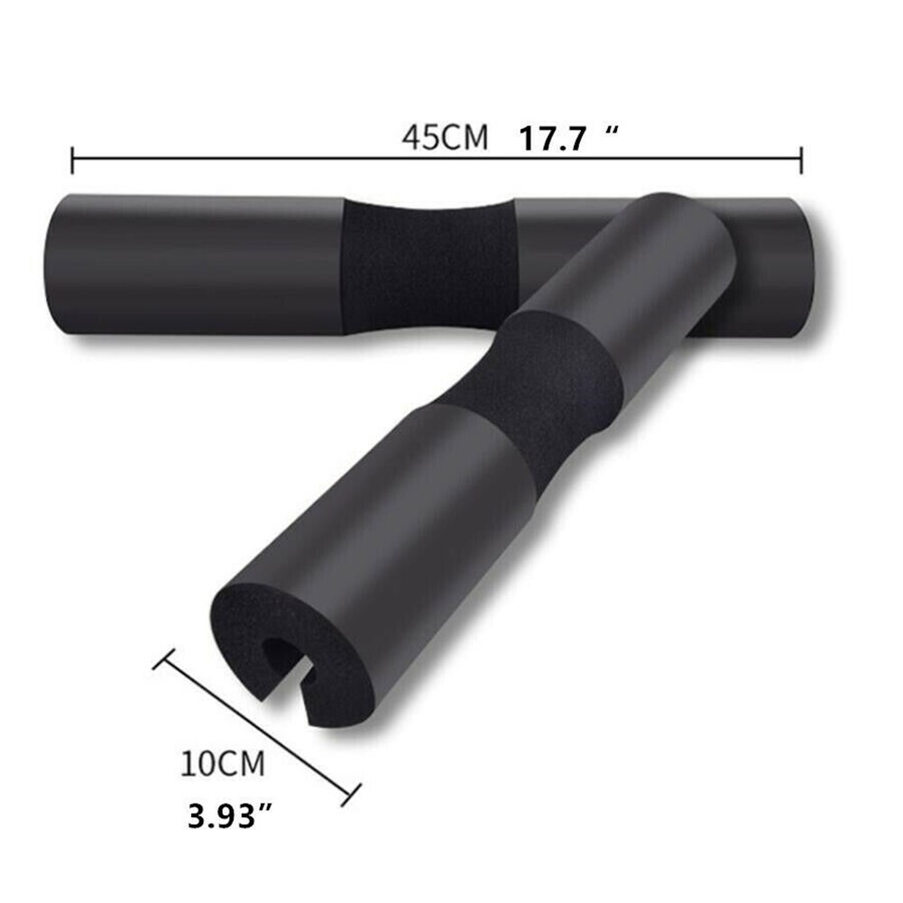 Cuscino per bilanciere in schiuma cuscino per collo tozzo per sollevamento pesi spalla protezione per collo fitness sec88