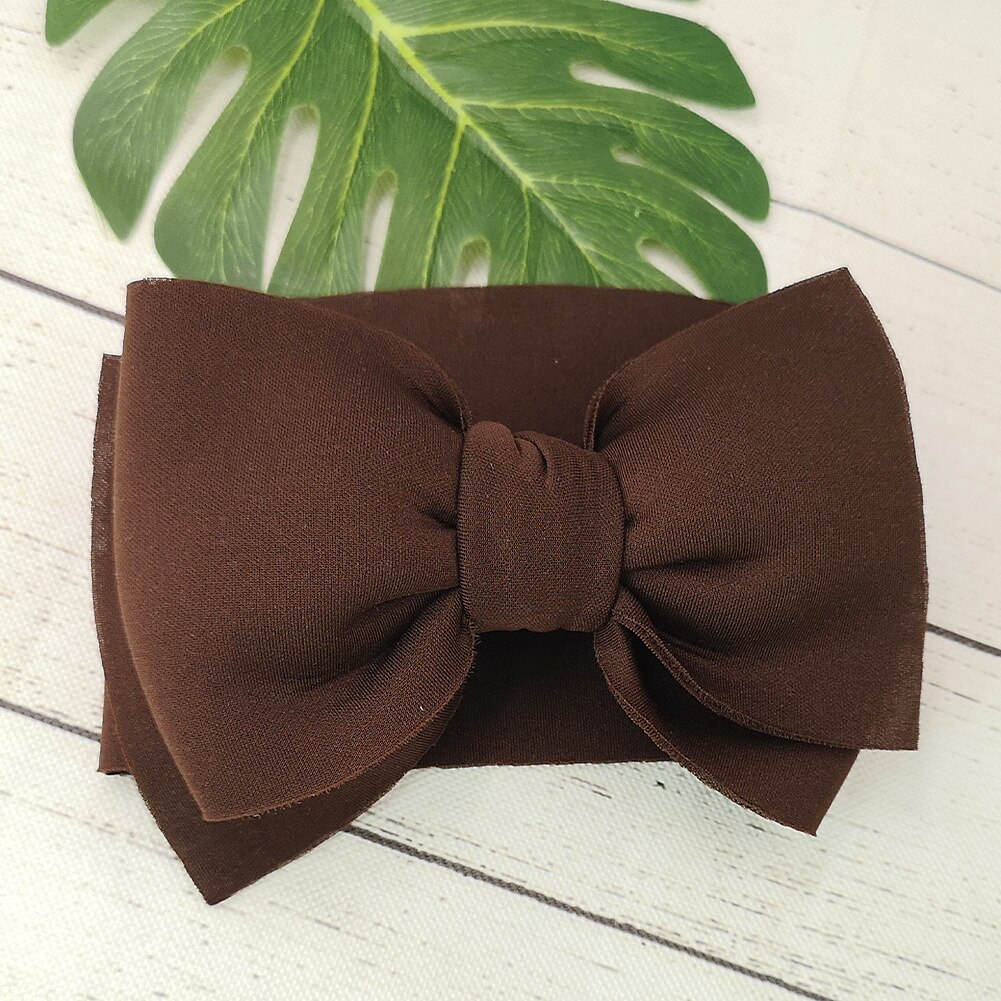 Baby Meisje Hoofdbanden Haarband Baby Hoofdband Bladerdeeg Bandeau Bebe Fille Bullet Stof Boog Knoop Headwraps Tulband Baby Haar Accessoires