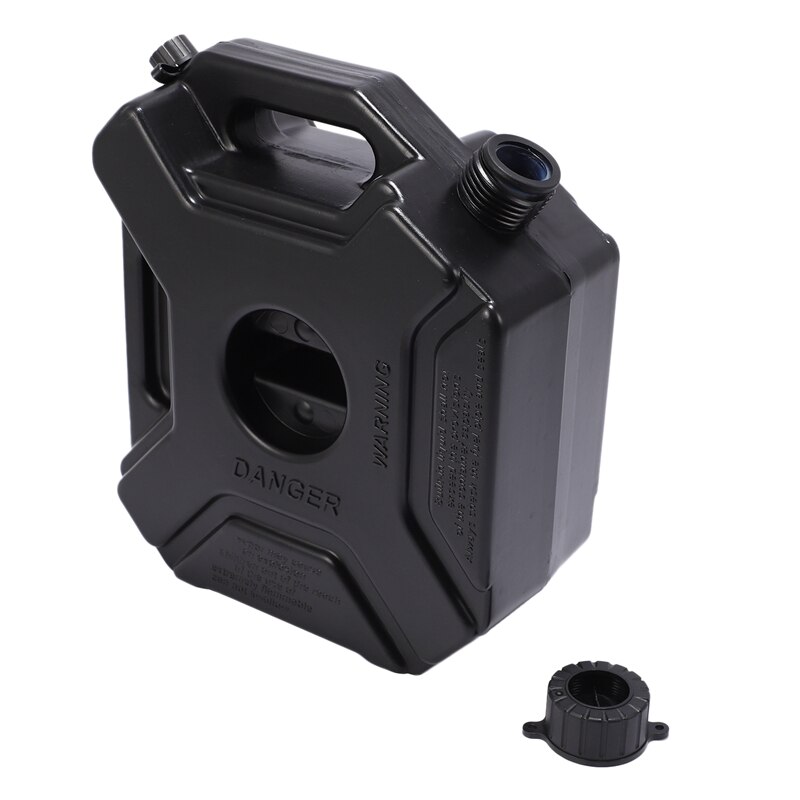 5l liter zwarte brandstoftank auto motorfiets reserve benzine olie tank reserve jerrycan brandstofkannen jerrycan met slot en sleutel