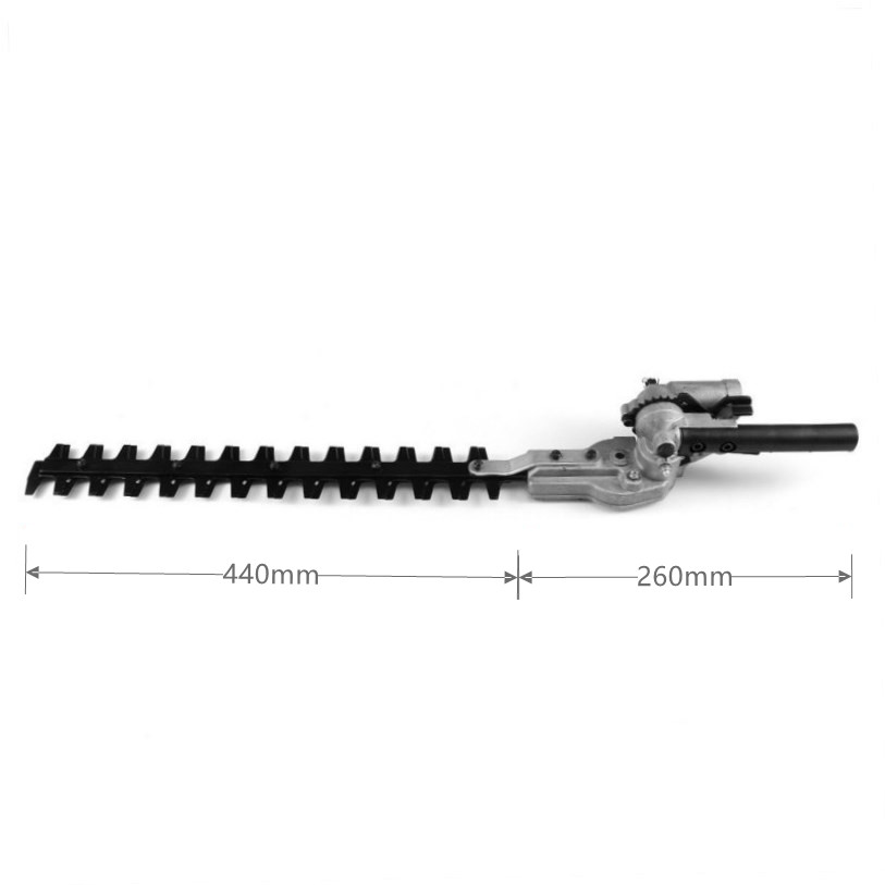Heckenschere Kopf 26 mm/28 mm 7/9 Spline 5,3 mm quadratisch hochpolig Pinsel Grasschneider Harvester Mäher für Gartengeräte Ersatzteile