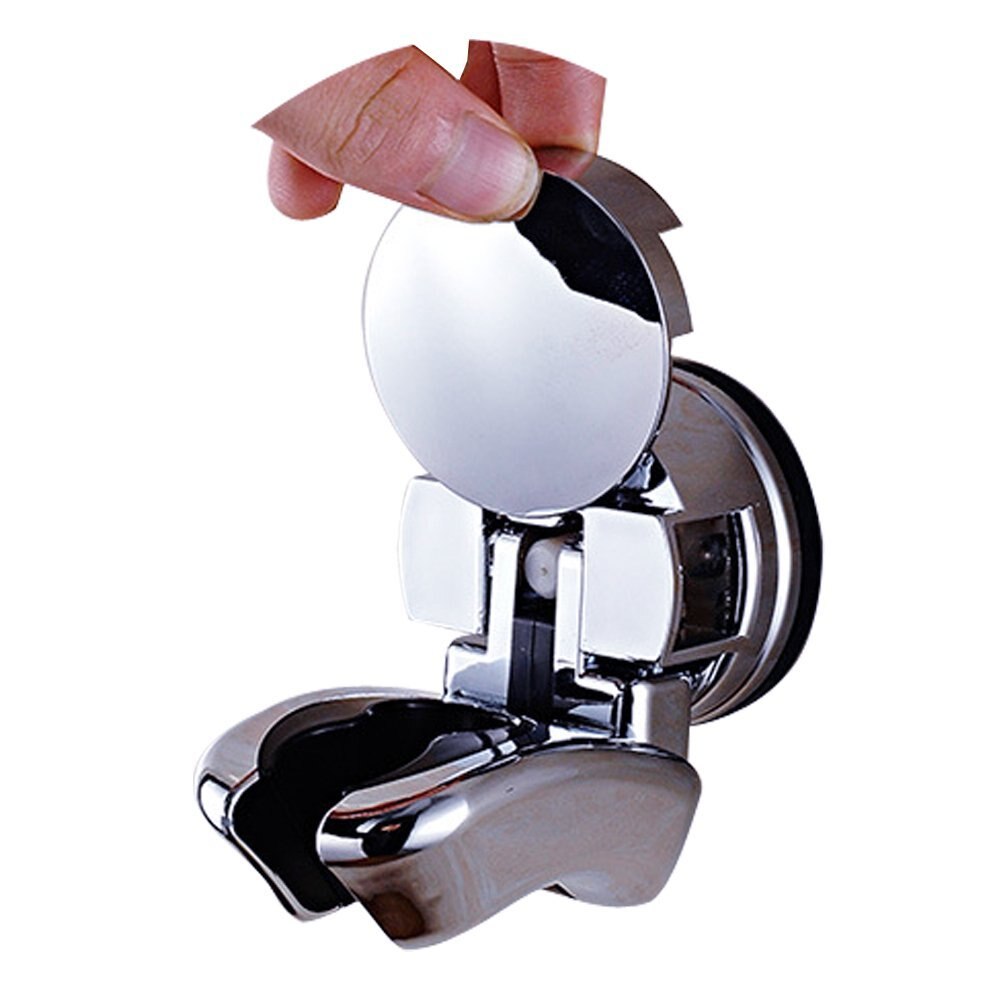 Verstelbare Badkamer Douchekop Houder Zuignap Wandmontage Douchekop Houder Beugel Vervanging Triceratops Taco Holder