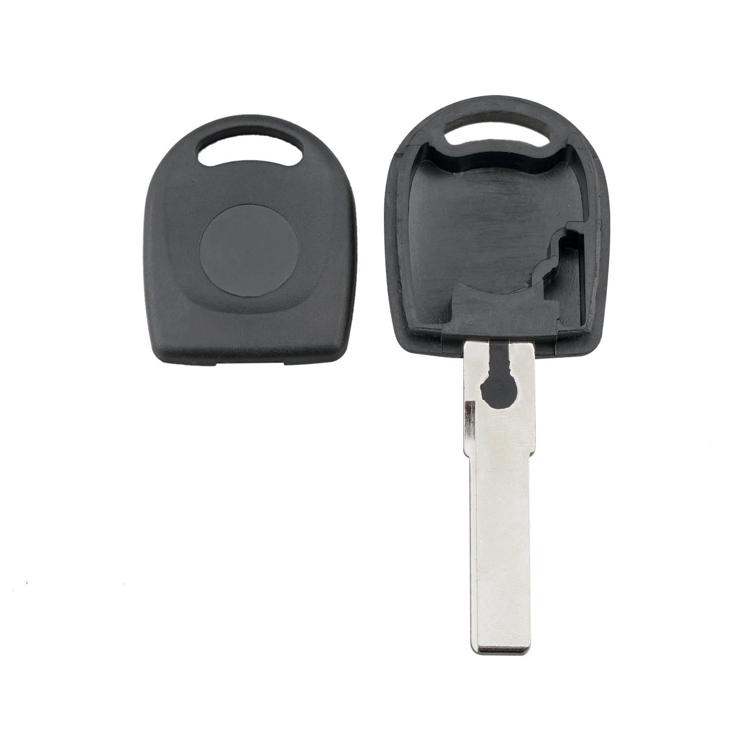 Qwmend 1x 10x 20x blank bil fjärrnyckel skal fob för volkswagen  b5 passat transponder nyckel  hu66 blad utan chip