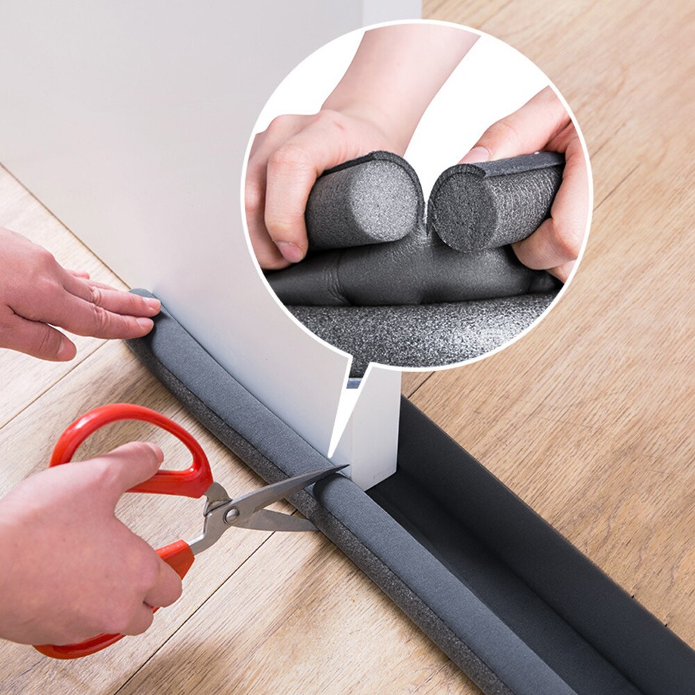 Flexibele Deur Bodemafdichting Strip Guard Wind Deur Blocker Sealer Stof Deurstopper Tochtstrip Guard Sealer Hardware