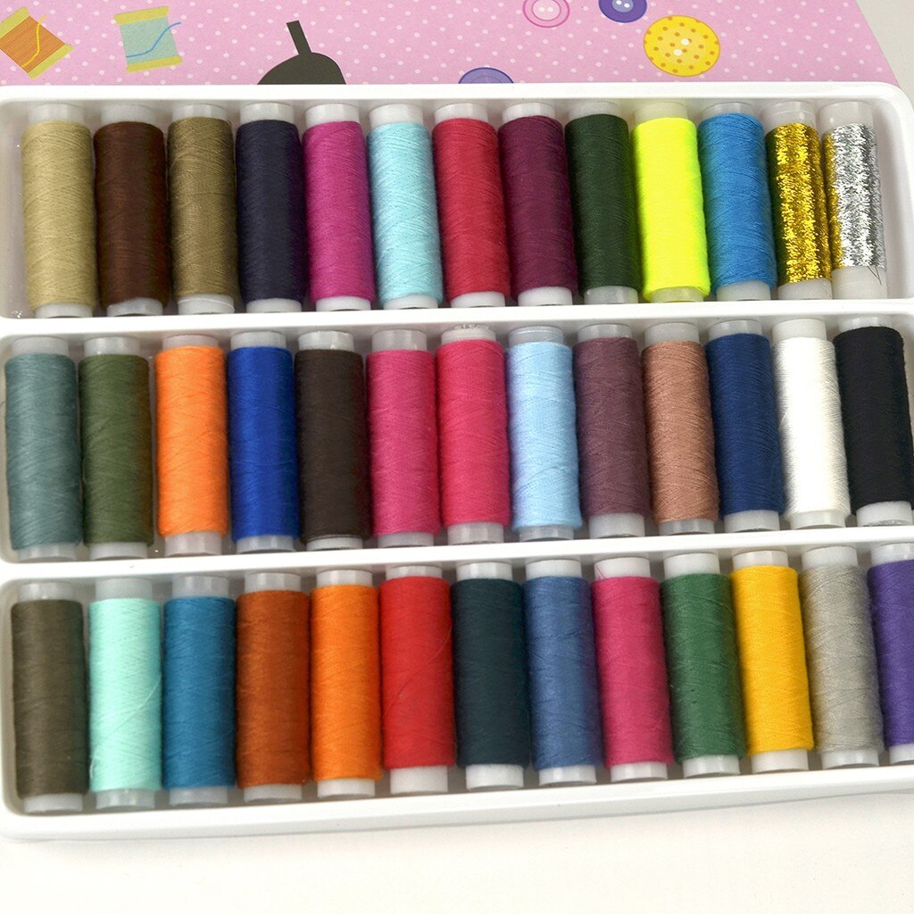 fil a coudre Household Sewing Thread Hand Stitching Sewing Thread Multicolor Polyester Sewing Thread нитки для шить
