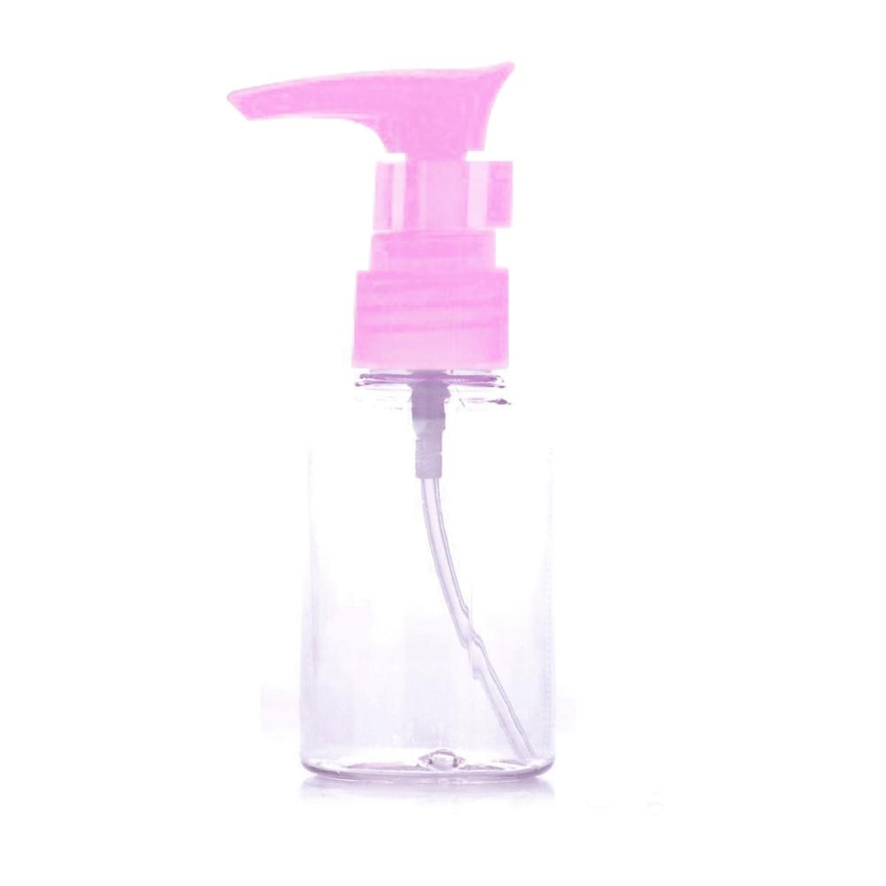 Opruiming 100ml hervulbare lege doorzichtige plastic shampoo-drukpompfles huisdieraccessoire lichtgewicht lege doorzichtige fles