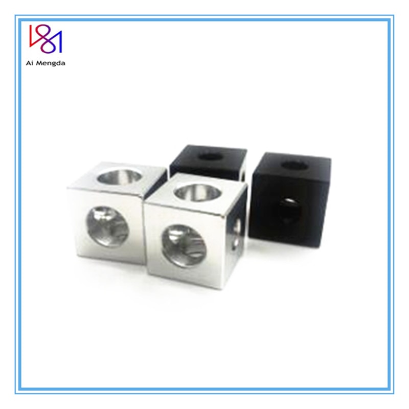 3d Printer Parts Openbuilds Aluminum Block Cube Prism Connector Wheel Regulator Cube Corner V-slot Three Way Corner Bracket