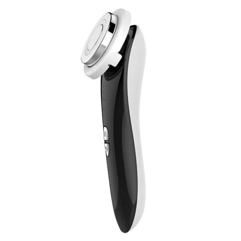 LED Face Beauty Massager Cold Hammer Ultrasonic Cryotherapy Facial Vibration Massager Face Body Spa Ion Beauty Instrument: DH2130WB