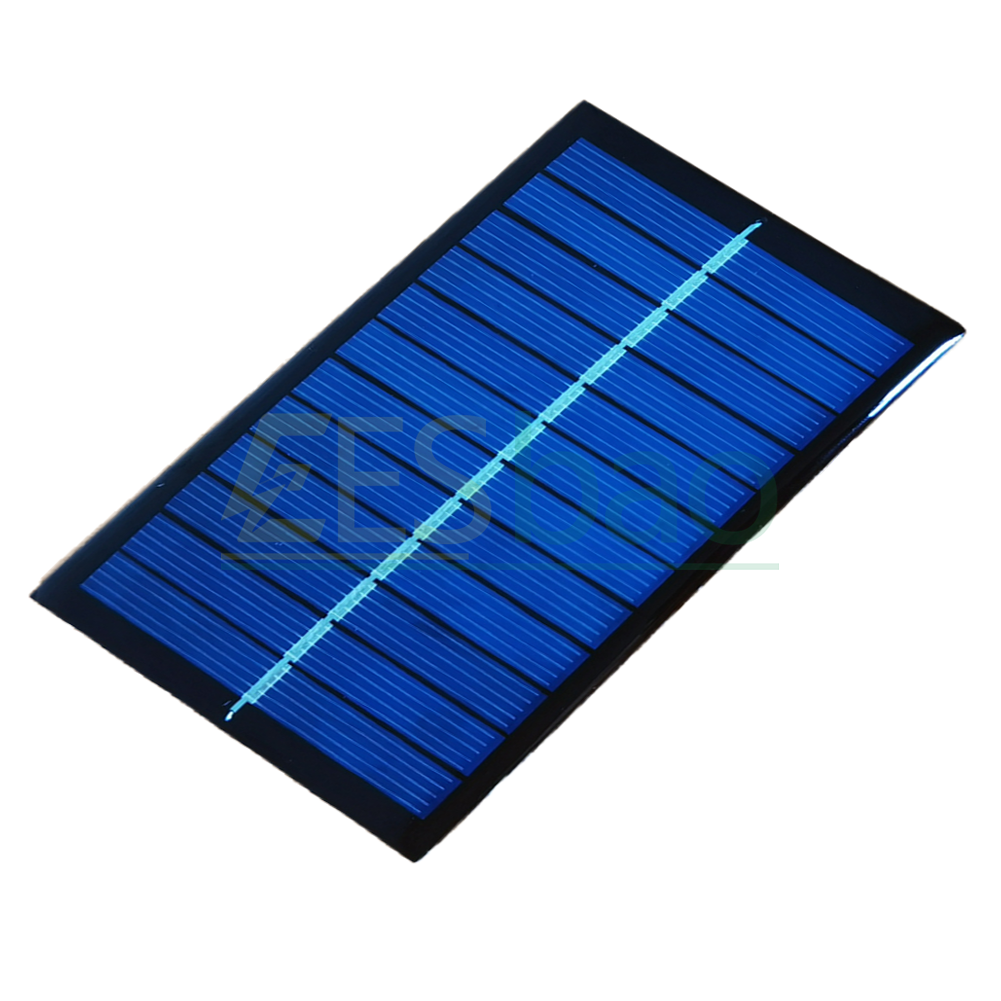 Zonnepaneel 6V 100MA 1W Mini Zonnestelsel DIY Voor Batterij Mobiele Telefoon Opladers Draagbare Zonnecel