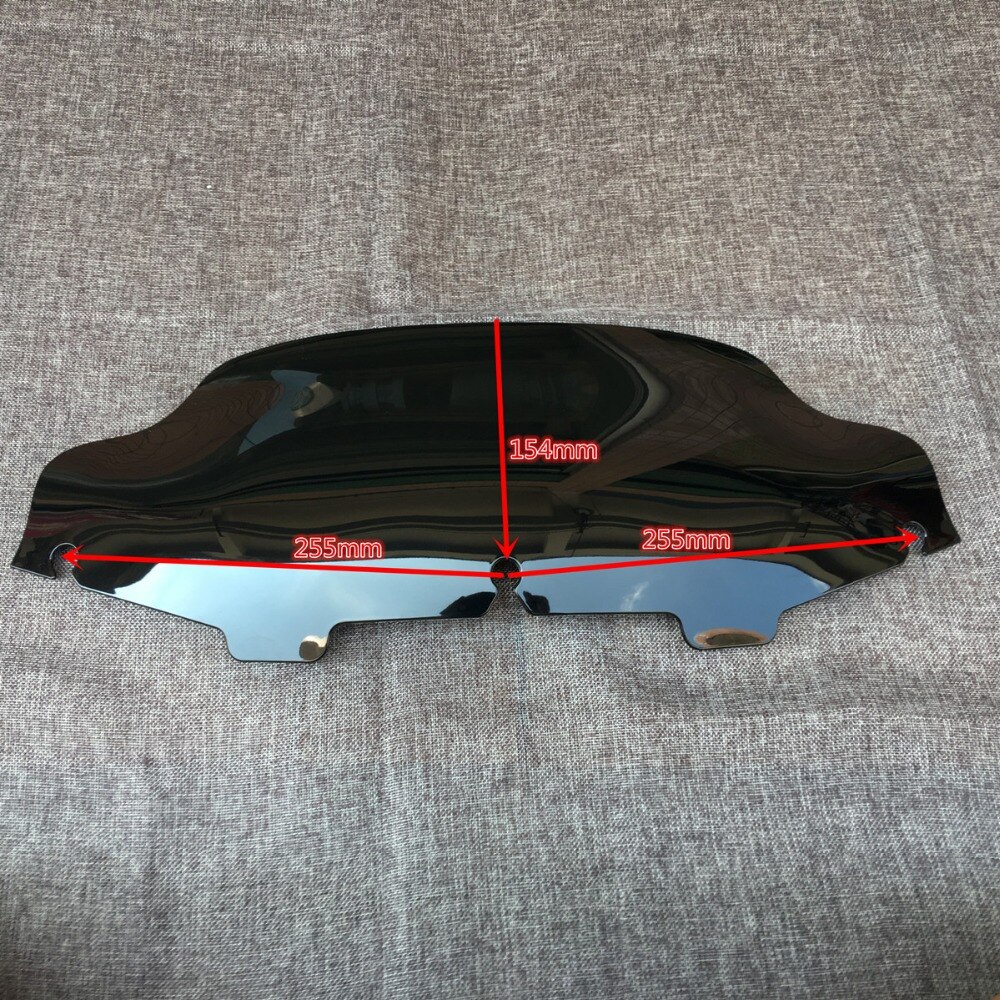 Windschutzscheiben-Verkleidung Für Harley Electra Street Glide FLHX Touring (1996–2013) – 20,3 Cm, Schwarz, ABS | Einfache Montage