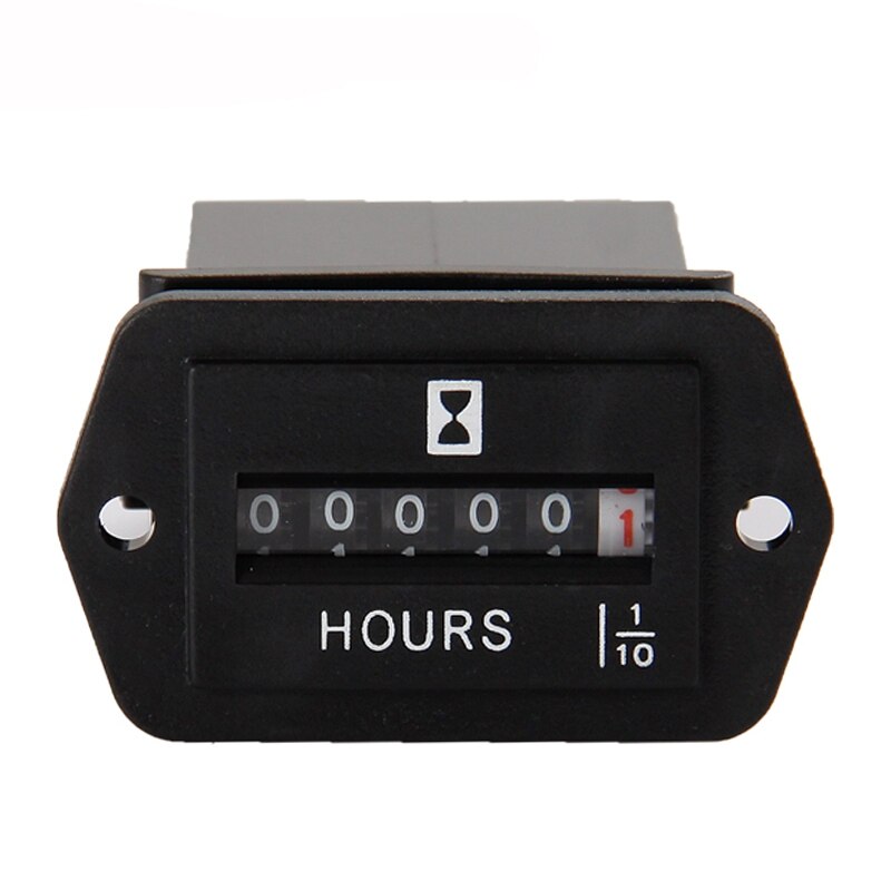 DC 6-80V Mechanischer Betriebsstundenzähler Für