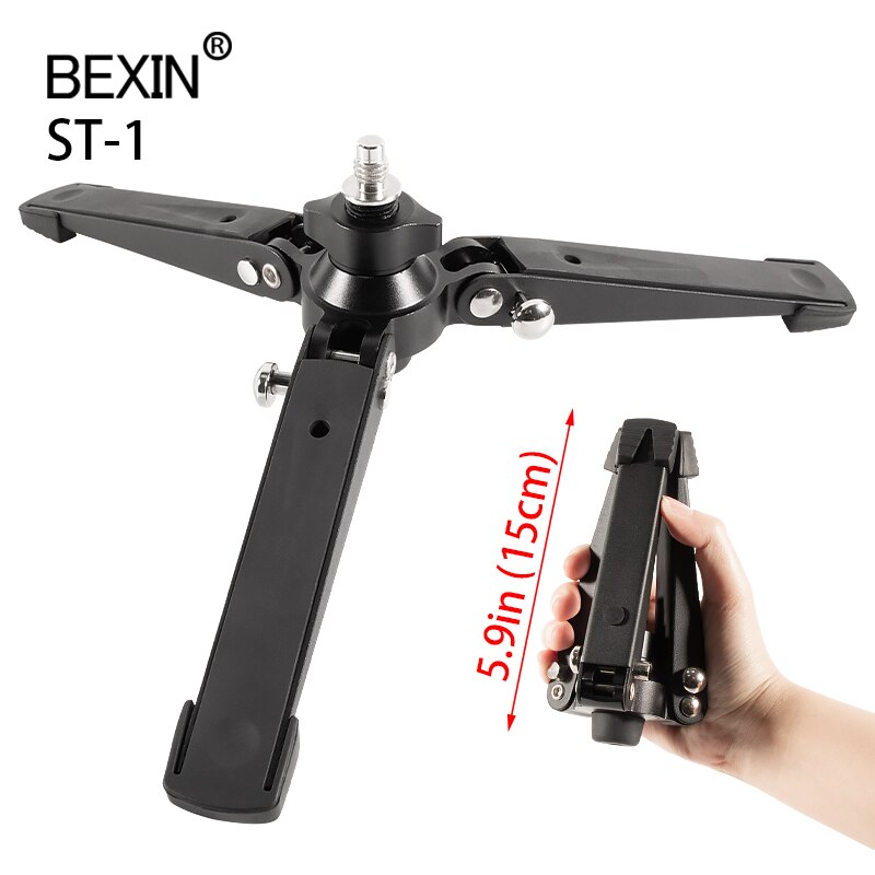 BEXIN monopod foot support tripod universal monopod base bracket video camera stand mount adapter for dslr monpod