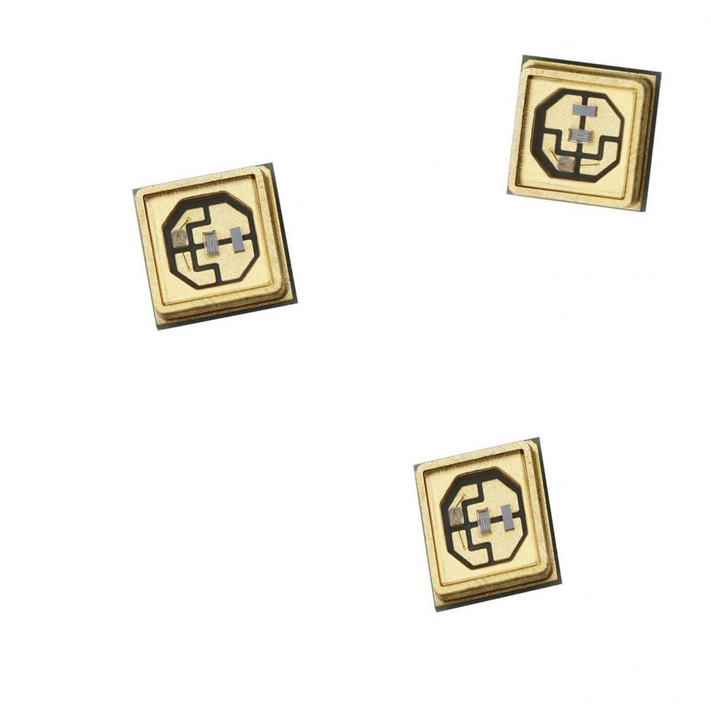 3pcs Deep LED Diode UVC+UVA SMD 3535 270nm 280nm Chip Ultraviolet Light Beads