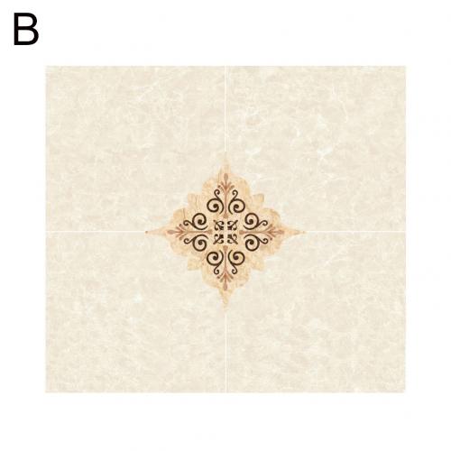 21Stck/Blatt Selbst Klebstoff Wasserdicht PVC Diagonale Quadratischen Fliesen Papiere Zauberstab Aufkleber Boden Dekoration: B