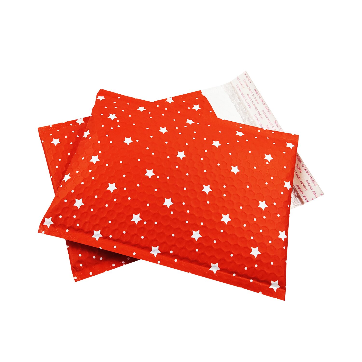 10 stk  #0 6 x 10 tommer lilla poly boble mailer polstrede konvolutter 175 x 230mm selvforseglet postpose boble konvolut emballage konvolutter: Rødt hjerte