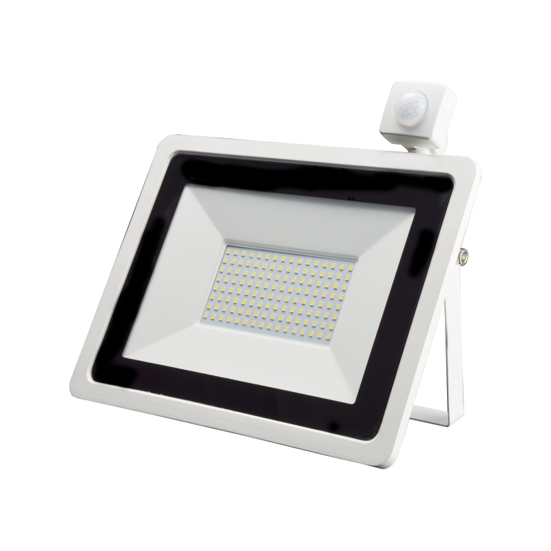 LED PIR Motion Sensor Schijnwerper 10W 20W 30W 50W 100W Waterdicht Wit Reflector Outdoor Spotlight voor Tuin Wall Street Licht