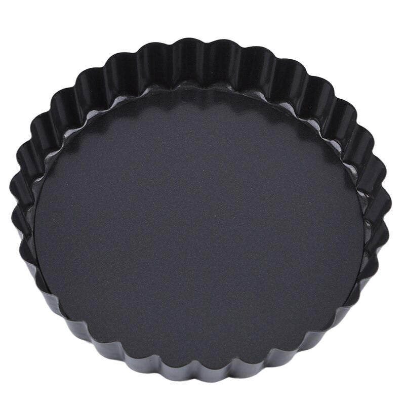 Non-Stick Tart Flan Pan Molds Pie Pizza Cake Round Mould Removable Loose Bottom Fluted Heavy Duty Pie Pan Bakeware
