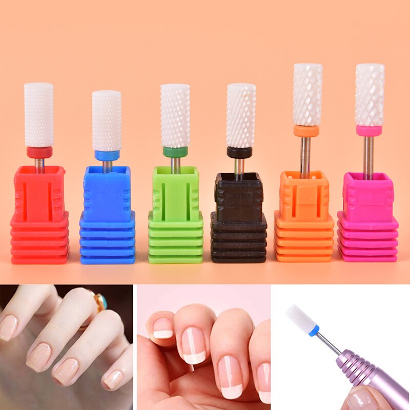 Cutter Voor Manicure Keramische Nagel Boren Manicure Machine Accessoires Roterende Elektrische Nagelvijlen Manicure Nail Art Tool