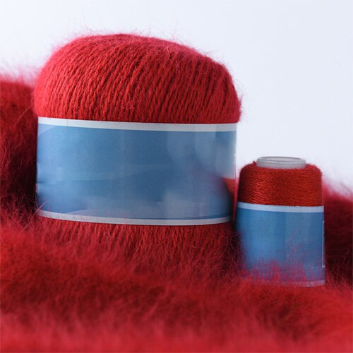 50g + 20g Zachte Nertsen Fluwelen Wol Garen voor Hand Breien Luxe Lange Pluche Wol Kasjmier haak Garen Voor Fall Winter