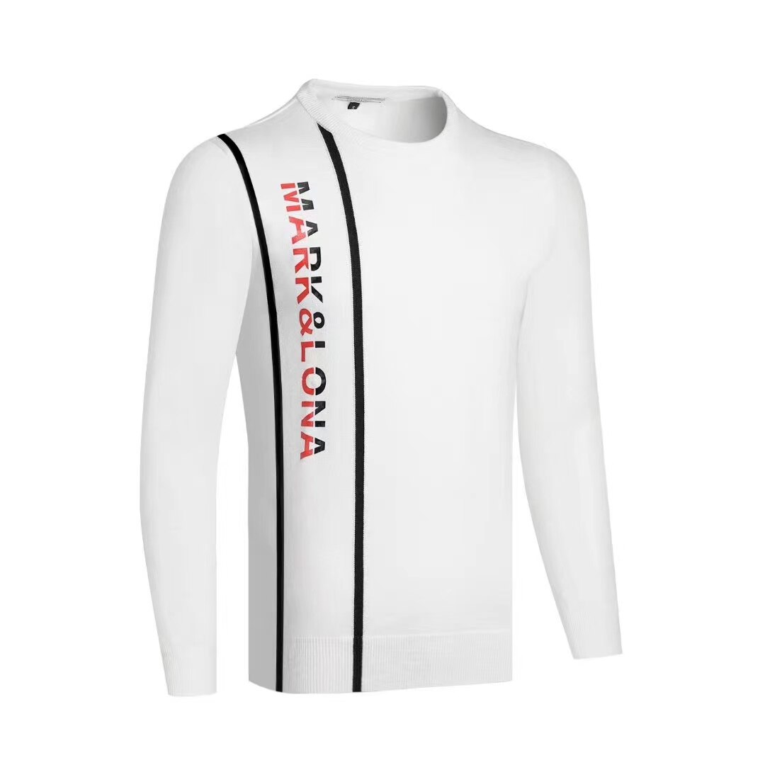 Golf wear men Knitted sweater winter
