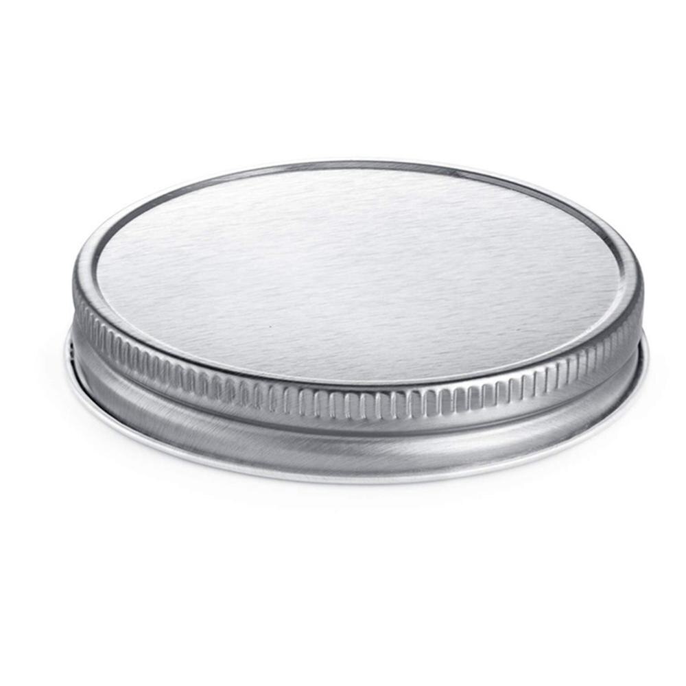 16 stk mason jar lokk 70/86mm kjøkken lekkasjefaste anti rust hermetikk lokker mason jar lokk glass flaske krus caps