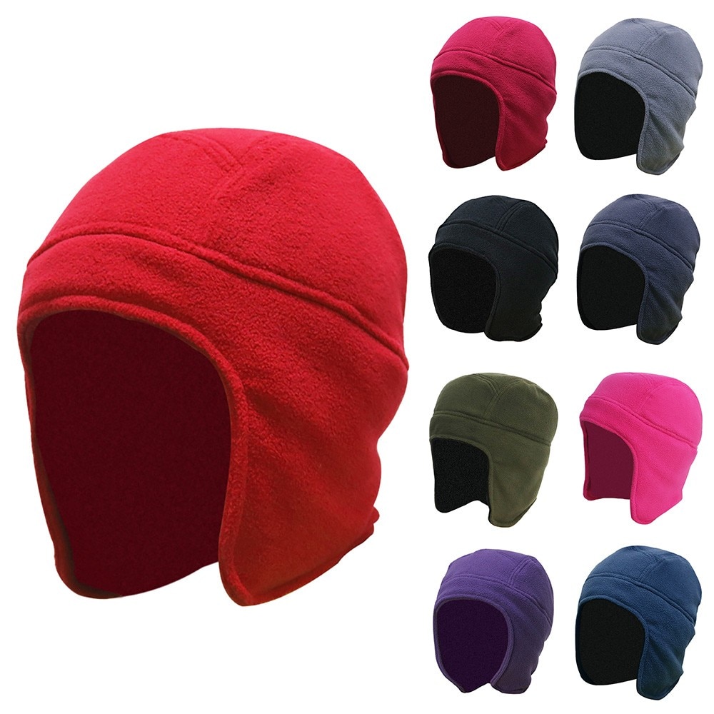 Men Winter Hat with Earflap Russia Ushanka Bomber Hats Pilot Trapper Aviator Cap Snow Caps Female #410