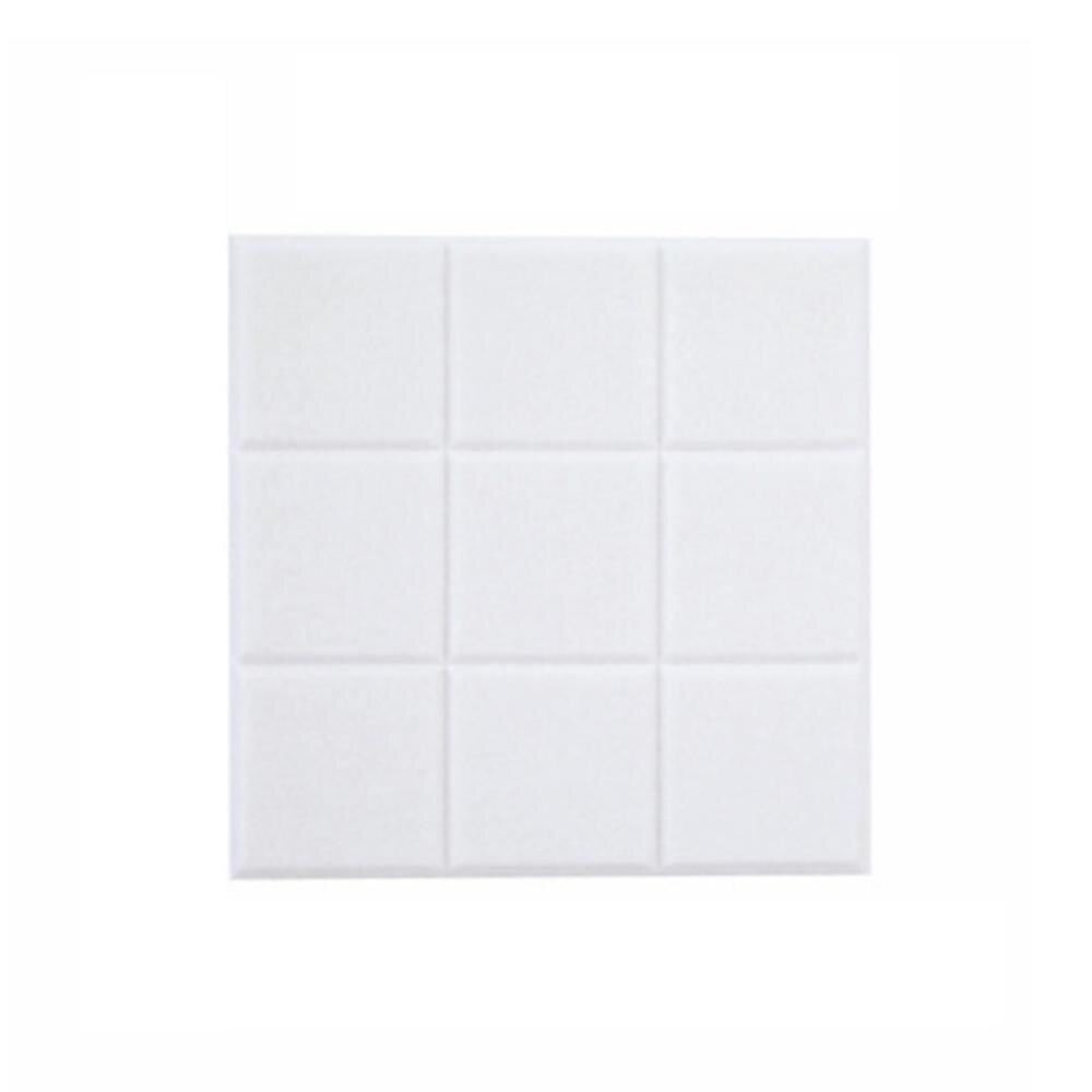 30*30cm Checkerboard Message Board Cork Wall Sticker Wall Board Wooden Checkerboard Felt Message Sticker V5K0: White