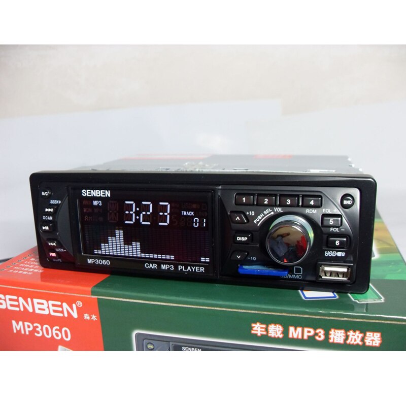 Bluetooth Autoradio Radio 12 V Bluetooth Car Stereo In-dash 1 Din FM Aux Ingang Ontvanger SD USB MP3 MMC WMA Autoradio speler