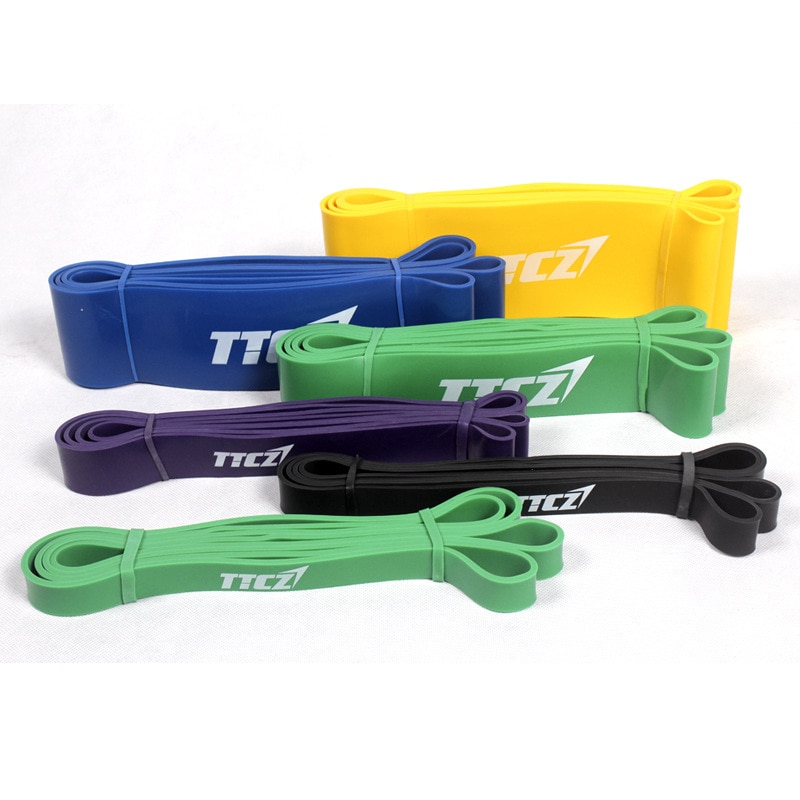 3 unids/set Premium Natural Latex Fitness resistencia goma expansor bandas Power Ejercicio de tirar banda de cuerda