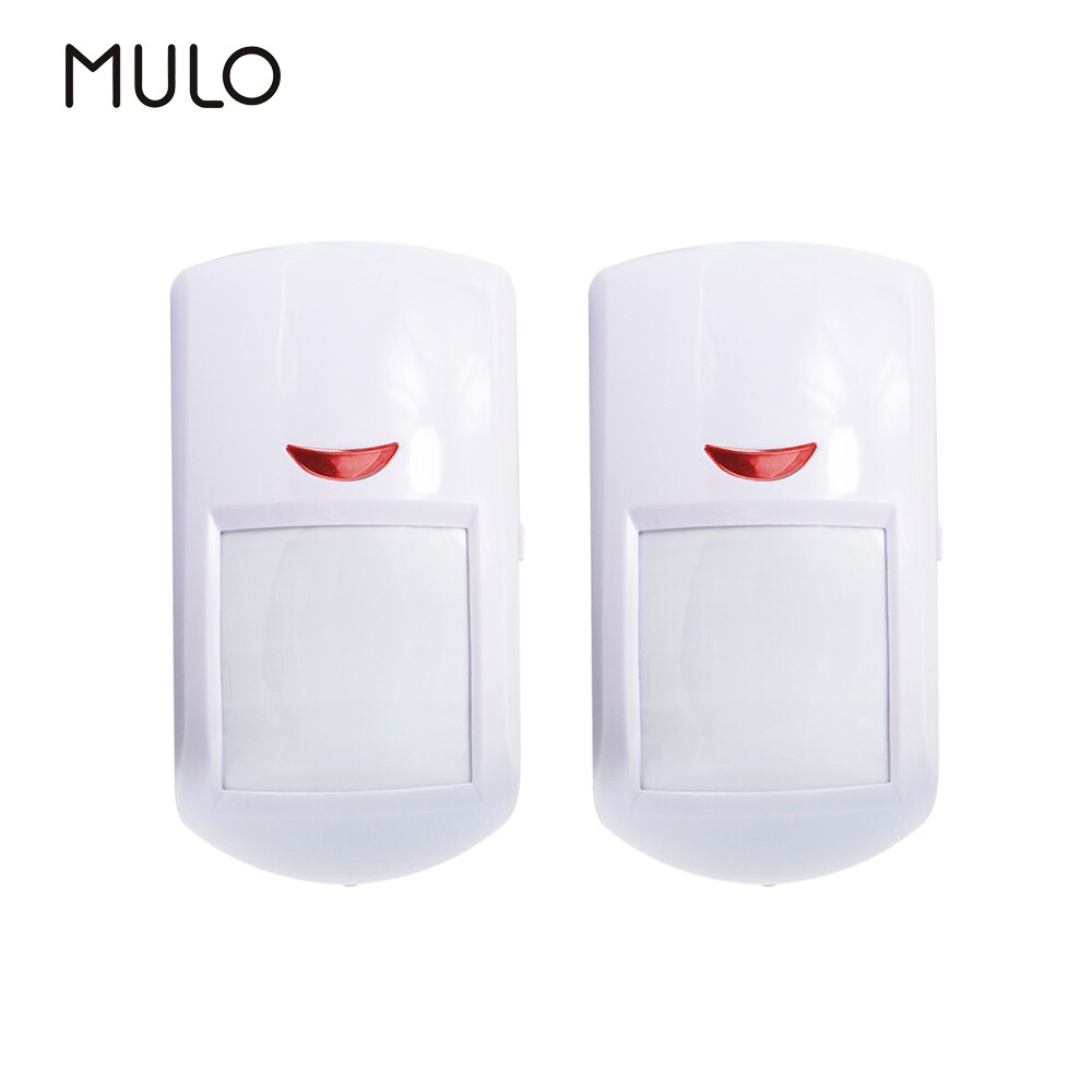 Mulo PA96 Pet Immune Pir Bewegingsmelder Infared Sensor Compatibel 433Mhz EV1527 Alarmsysteem: 2