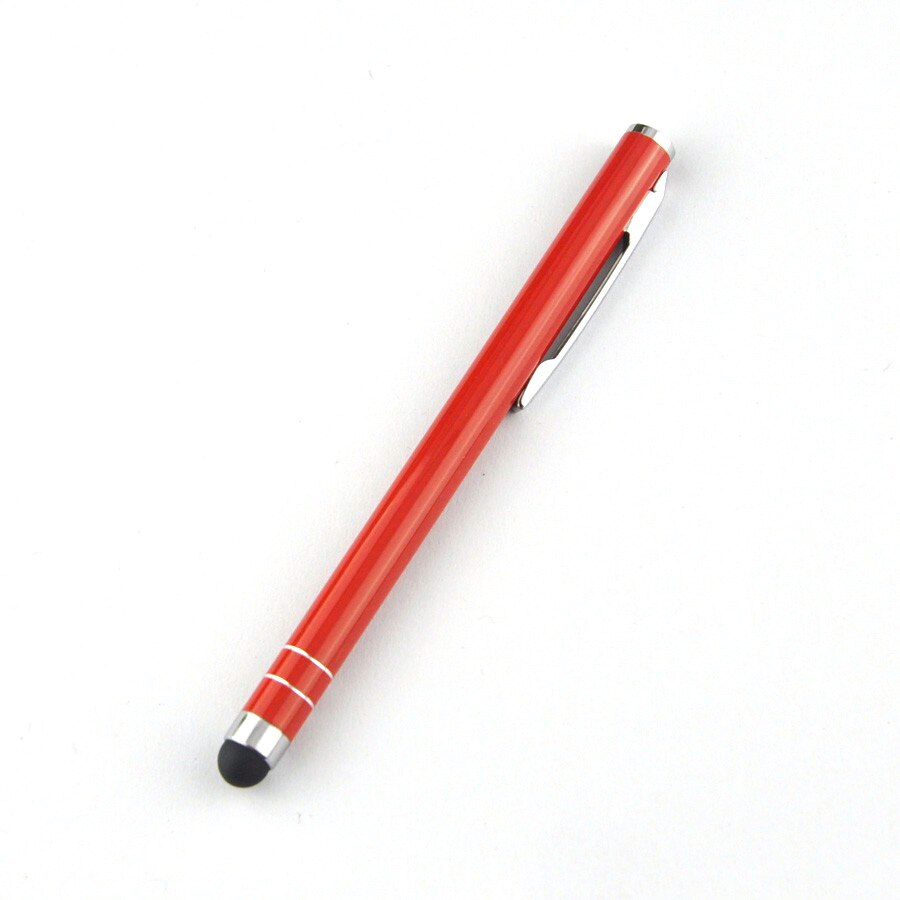 10PCS/Lot Capacitive Touch Screen Stylus Pen For IPad Air Mini Samsung xiaomi iphone Universal Tablet PC Smart Phone Accessories: 4 Red