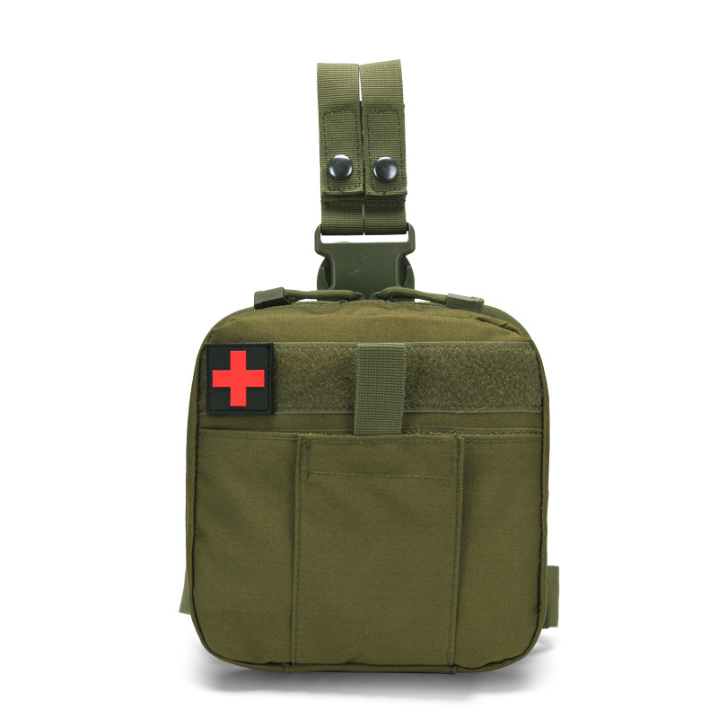 Bolsa para pierna caída, Kit médico, botiquín de primeros auxilios, paquete de muslo Molle para el lugar de trabajo, al aire libre, Camping, senderismo, bolsa de herramientas EDC