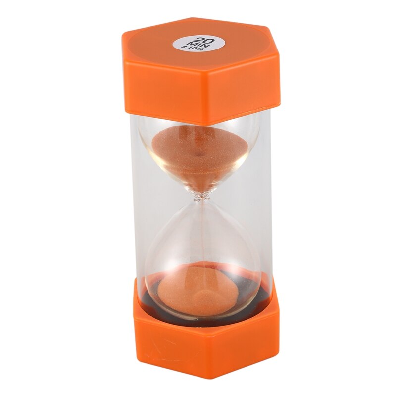 Hourglass 20 Minutes Hourglass of safety and - Orange.