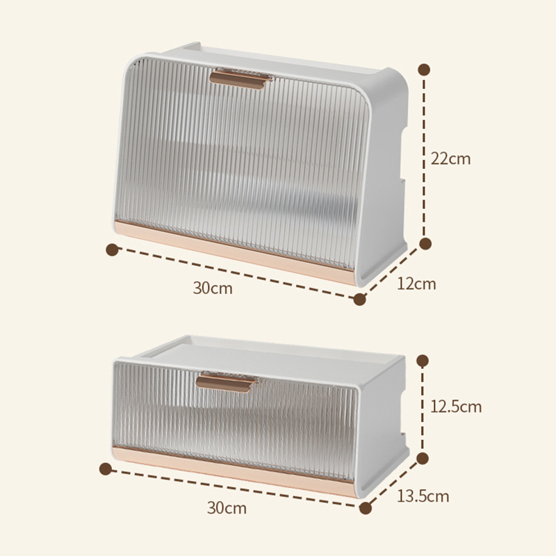 Router Storage Box Shelf Wall Mounted Wifi Organizer Box Punch-Free Socket Box Set-Top Box Organizer Box Living Room Storage