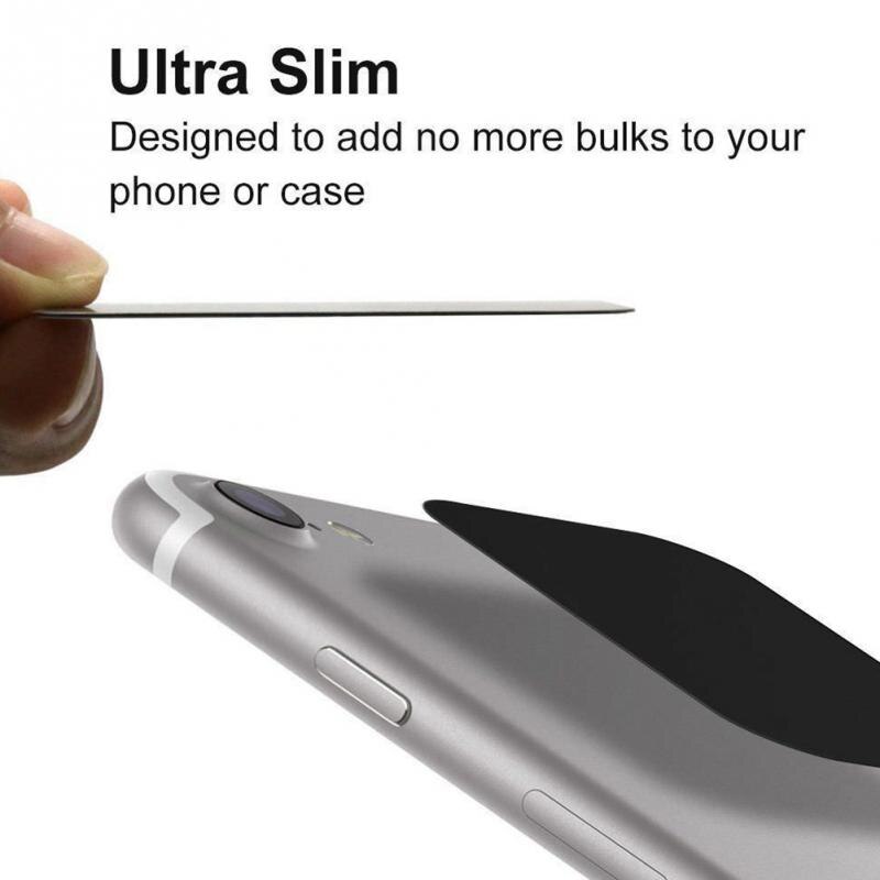 8pcs/set Metal Plates Sticker for Smartphones Tablets GPS Devices Replace For Magnetic Car Mount Magnet Phone Holder #25