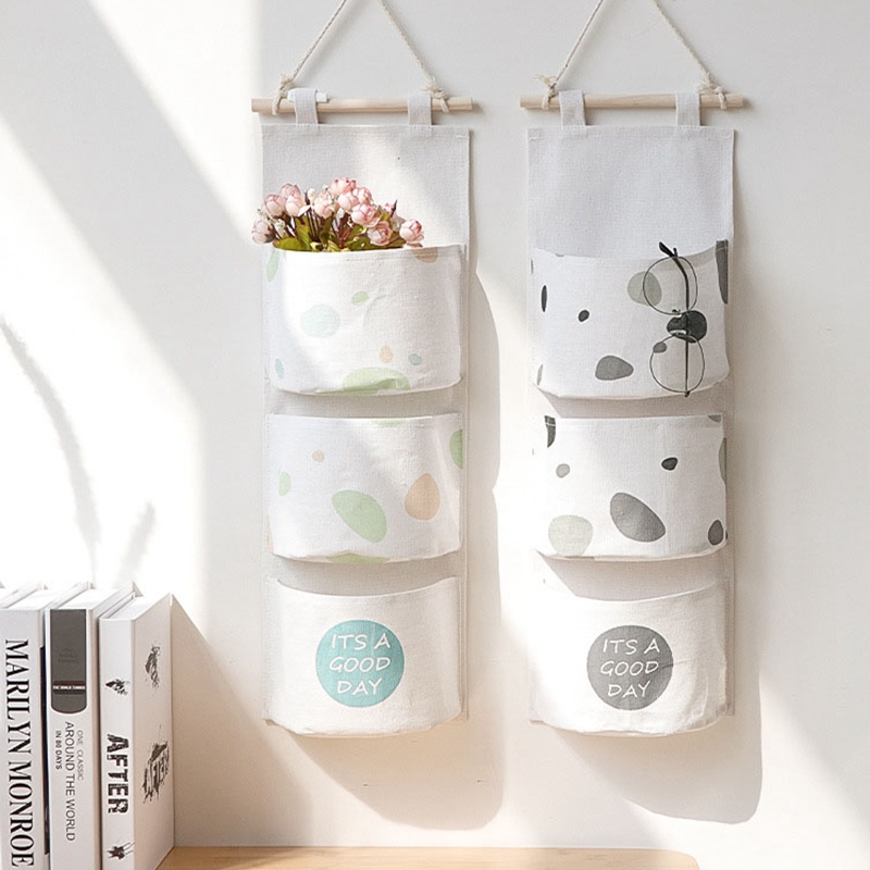 3-Zakken Kledingkast Opknoping Tas 2022 Badkamer Cosmetica Organizer Muur Opknoping Diversen Opbergzakken Pouch