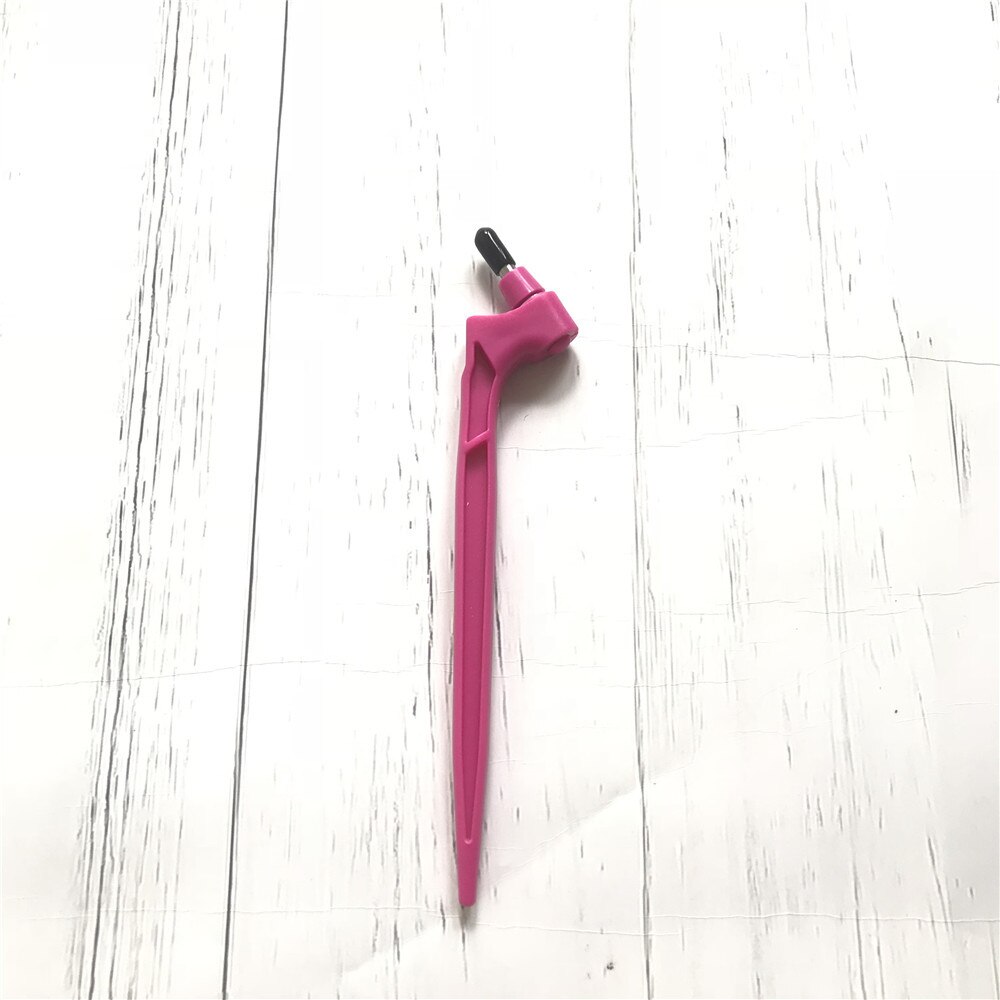 Herramienta de tallado de papel con cabeza giratoria de 360 grados, pluma de grabado DIY para álbum de recortes, cuchillo de tallado, hojas, herramienta de tallado de madera: Rose red