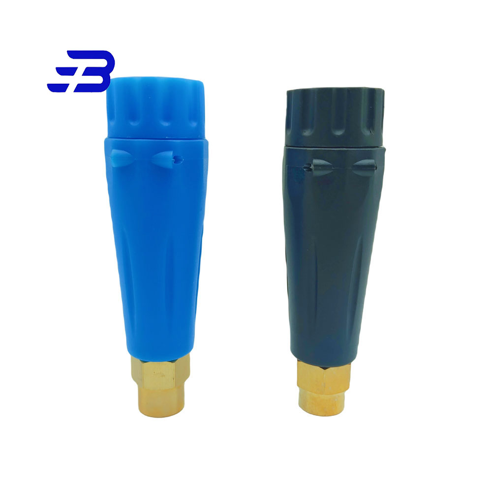 ST-75 Foam Nozzle 4000 PSI High-Pressure 1/4F Brass BLUE Nozzle Car Cleaning Foam Tool Suitable