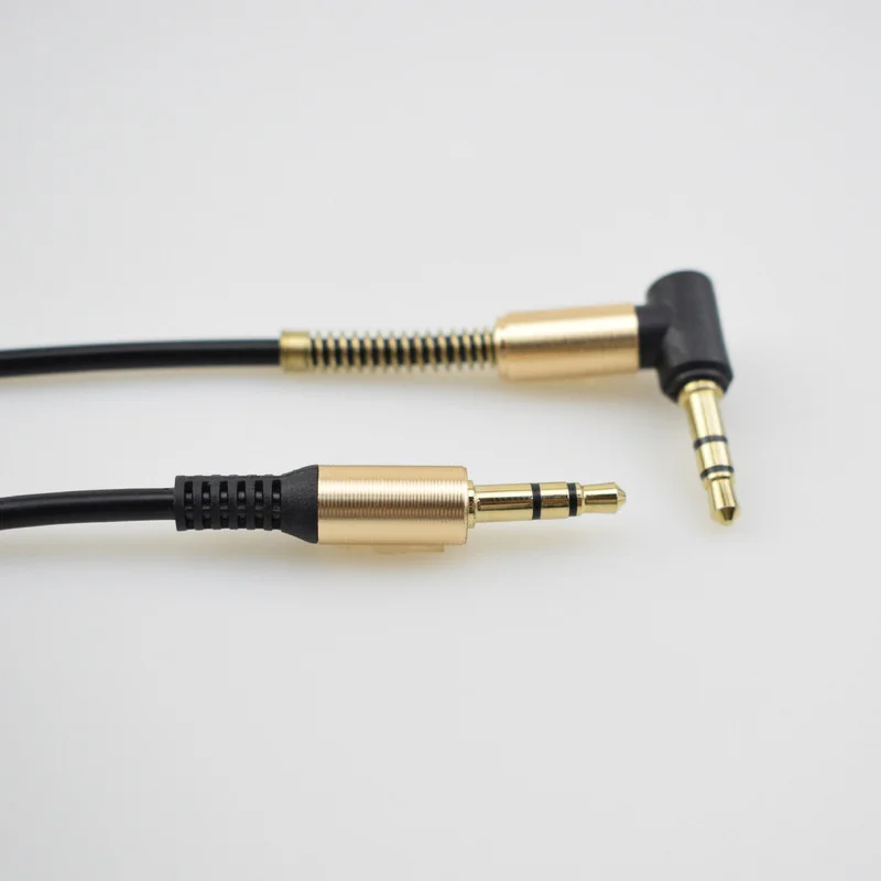 3.5 Jacek AUX Kabel audio 3.5MM męnarty robić męskiego Kabel robić telefonu Głośnik samochodowy MP4 Słuchawki 1.8M Jacek 3.5 Sprężynowe kable audio