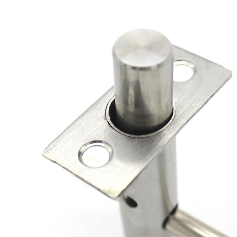 1 Set Door Rack Bolts Dead Bolt Lock Star Security Spare Hardware Strong For Home Door Bolt Iron Tool S8Z2