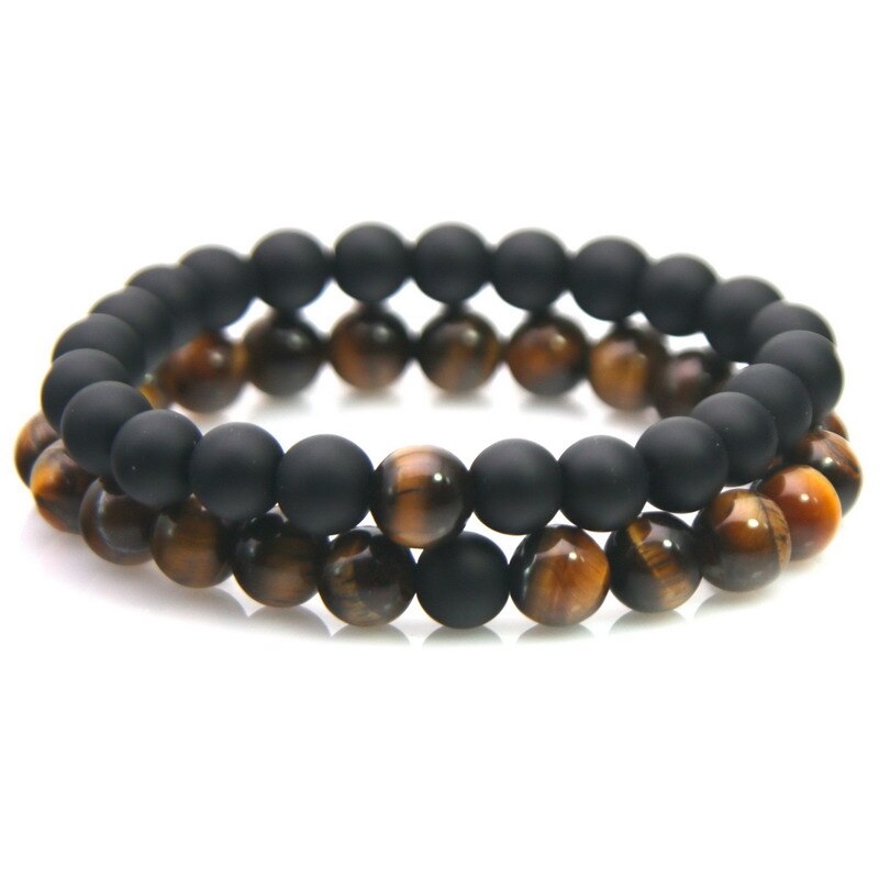 heiße herren-Armbinde Schwarz Perlen Armreifen &Ampere; Armbänder Handgemachten Schmuck Armbinde für Frauen oder Männer: HJT1272