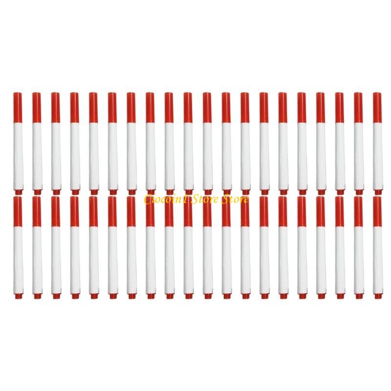 A3PC Erasable Whiteboard Pen Colorful Marker for School Office Whiteboard Chalkboard: Red