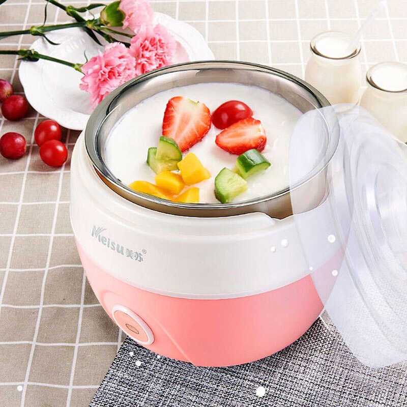 Automatic Yogurt Machine Home Food Grade 304 Stainless Steel Liner Constant Temperature Fermentation 220V Yogurt Maker