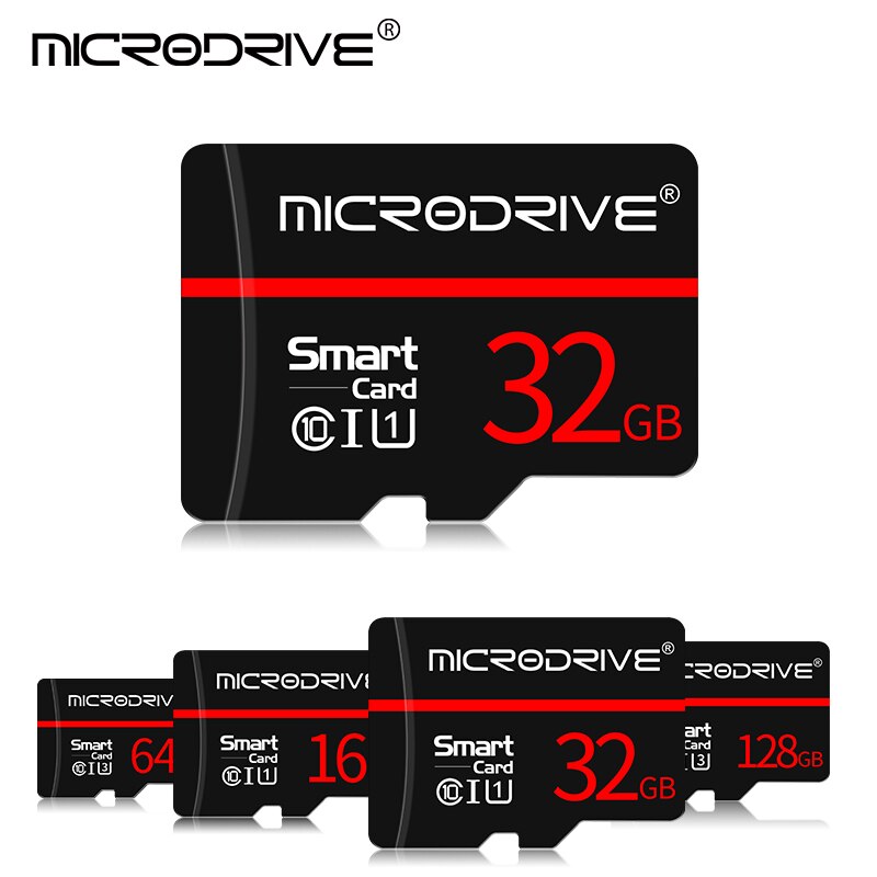 Zwart Geheugenkaart Tarjeta Micro Sd Card 4Gb 8Gb 16Gb 32Gb 64Gb 128Gb Cartao De memoria Fash Drive Sd Kaarten Met Adapter