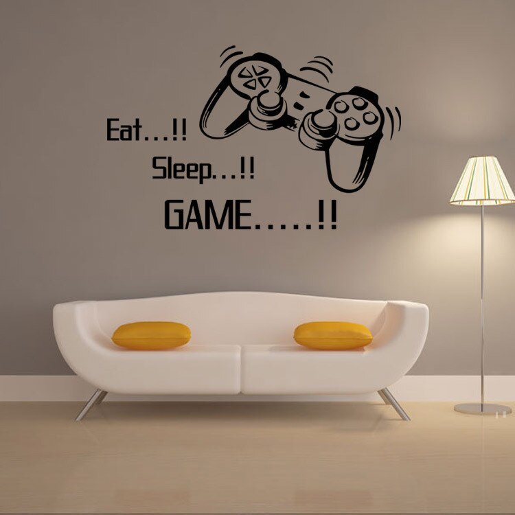 43*57CM Spel stickers Verwijderbare Bedchamber Versieren Stickers huishoudelijke versiering op de muur