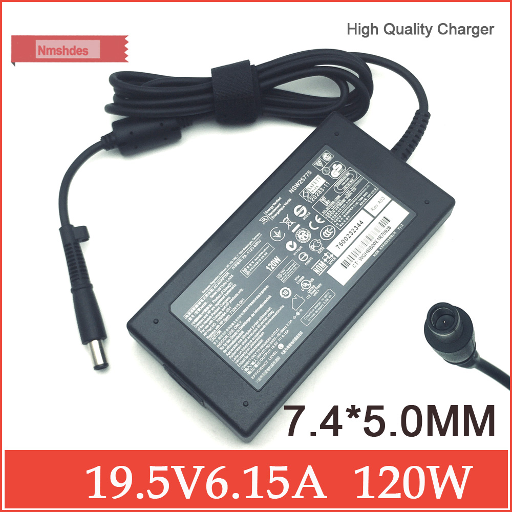 Original-AC-Adapter für HP Thunderbolt Dock 120 W G2 120 W 19,5 V 6,15 A 7,4 5,0 mm Ladegerät-Netzteil