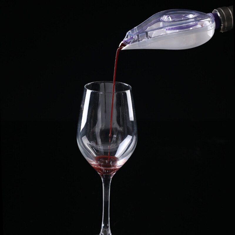 Décanteur De Vin Rouge Kalaff 1200ml Avec Filtre Et Aération Intégrée - Design Élégant